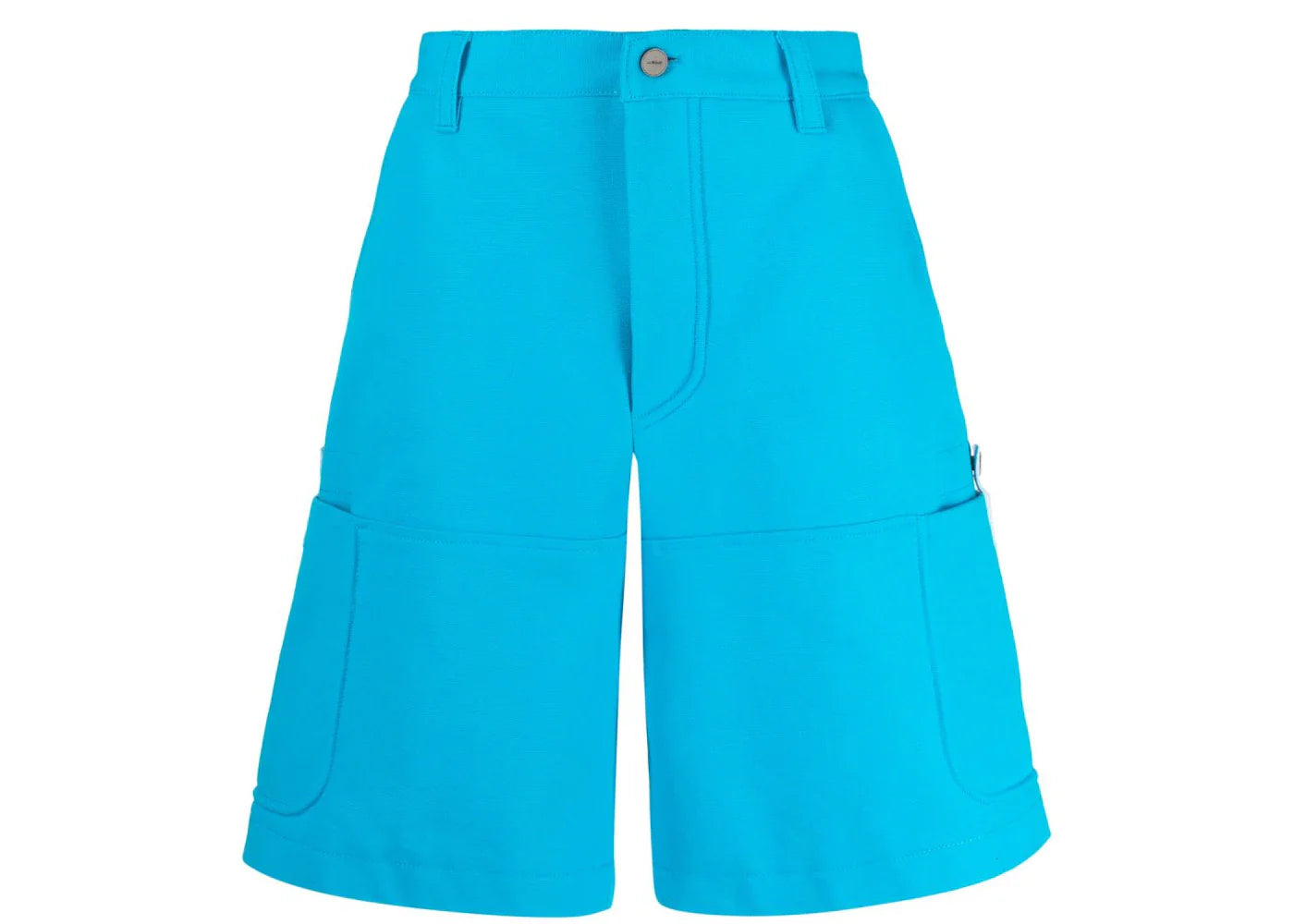Jacquemus Cotton Cargo Shorts Blue