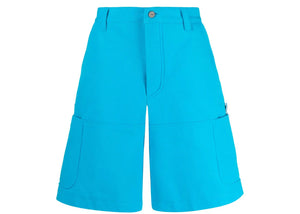 Jacquemus Cotton Cargo Shorts Blue