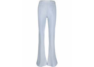 Jacquemus Jacquemus Wool-Blend Flared Trousers Trousers Blue