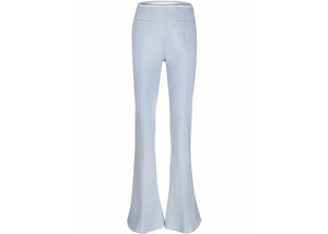 Jacquemus Jacquemus Wool-Blend Flared Trousers Trousers Blue