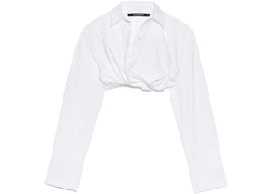Jacquemus La Chemise Bahia Courte Shirt White