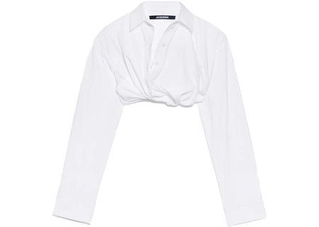 Jacquemus La Chemise Bahia Courte Shirt White
