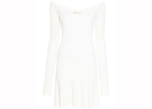 Jacquemus La Mini Robe Pralu Dress Off White