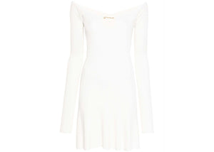 Jacquemus La Mini Robe Pralu Dress Off White