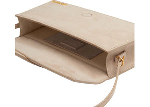 Jacquemus Le Bambino Long Flap Bag Dark Beige