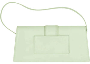 Jacquemus Le Bambino Long Flap Shoulder Bag Light Green