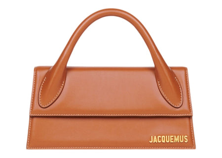 Jacquemus Le Chiquito Long Signature Handbag Light Brown