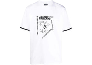 Jacquemus Le T-Shirt Banana White