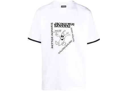 Jacquemus Le T-Shirt Banana White