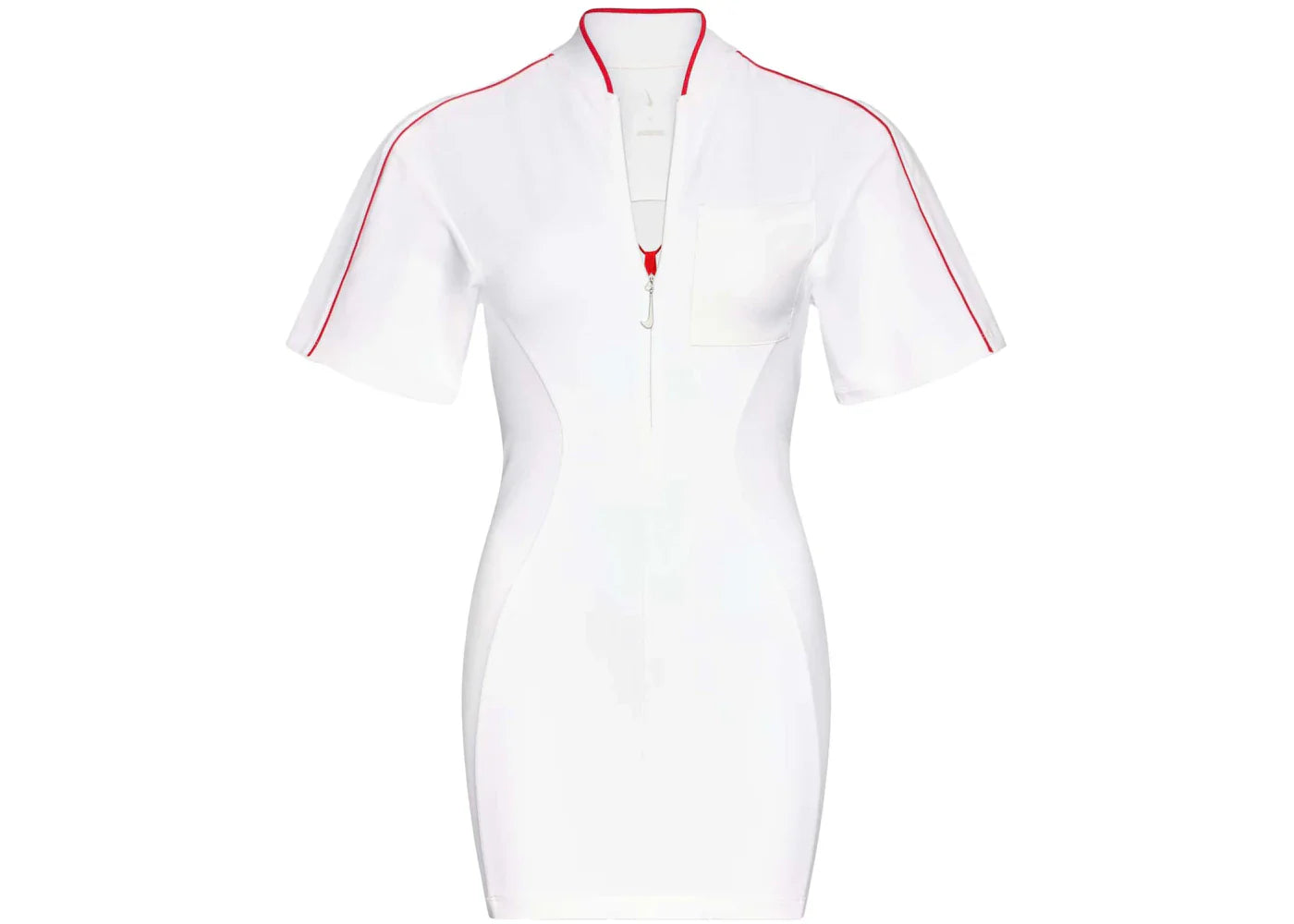 Jacquemus x Nike Shorts-Sleeved T-Shirt Dress (Asia Sizing) White