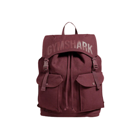 Women's Gymshark Power Backpack Rich Maroon