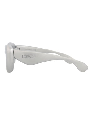 LOEWE Cat Eye Sunglasses Grey Grey Silver (LW40117I-47-20C)