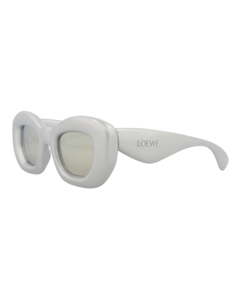 LOEWE Cat Eye Sunglasses Grey Grey Silver (LW40117I-47-20C)
