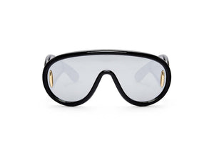 LOEWE Wave Mask Sunglasses (INTL. FIT) Black