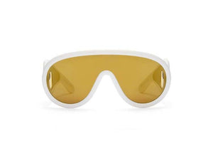 LOEWE Wave Mask Sunglasses Ivory (G000487X01 2110)