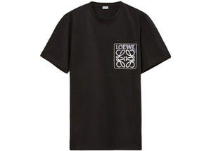 LOEWE Anagram Fake Pocket T-Shirt Black/White