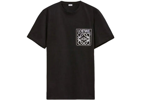 LOEWE Anagram Fake Pocket T-Shirt Black/White