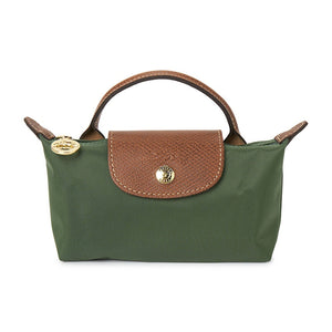 Longchamp Le Pliage Pouch Tote Bag Green