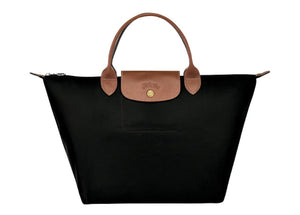 Longchamp Le Pliage Top Handle Bag M Black
