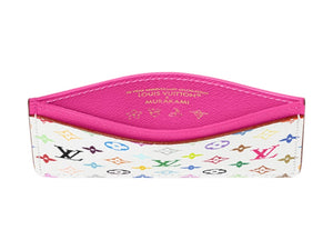 Louis Vuitton x Takashi Murakami Card Holder White Multicolored