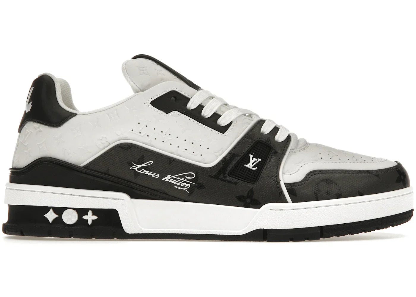 Louis Vuitton Lv Trainer #54 Black White