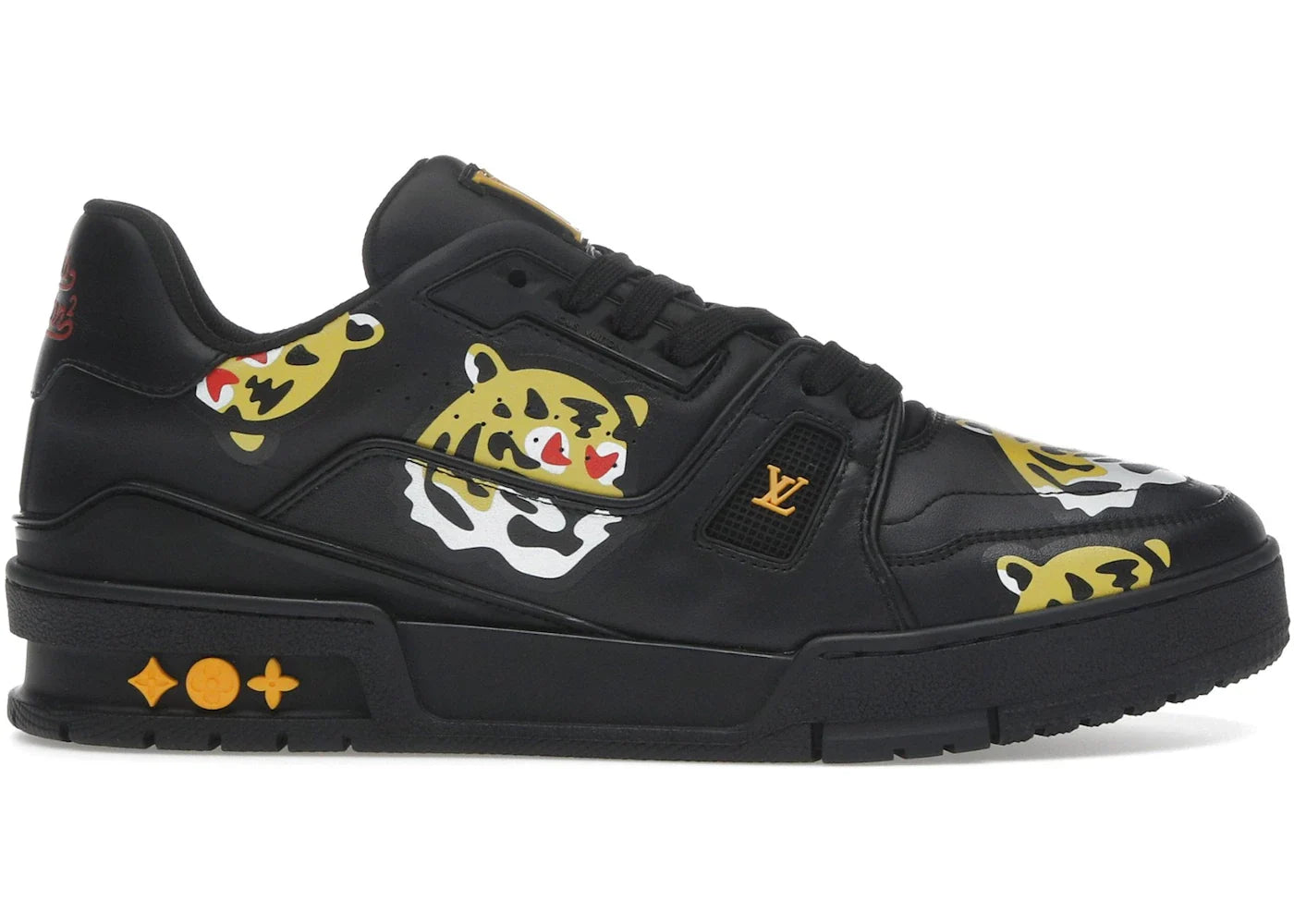 Louis Vuitton Lv Trainer Nigo Black Tiger Monogram