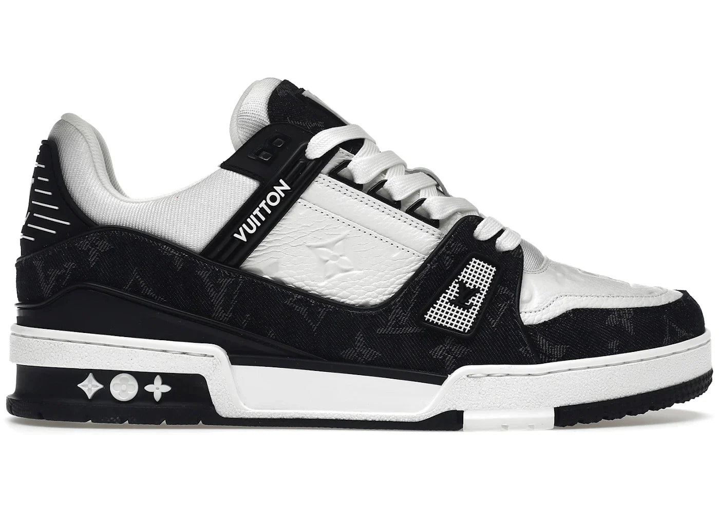 Louis Vuitton Lv Trainer White Black