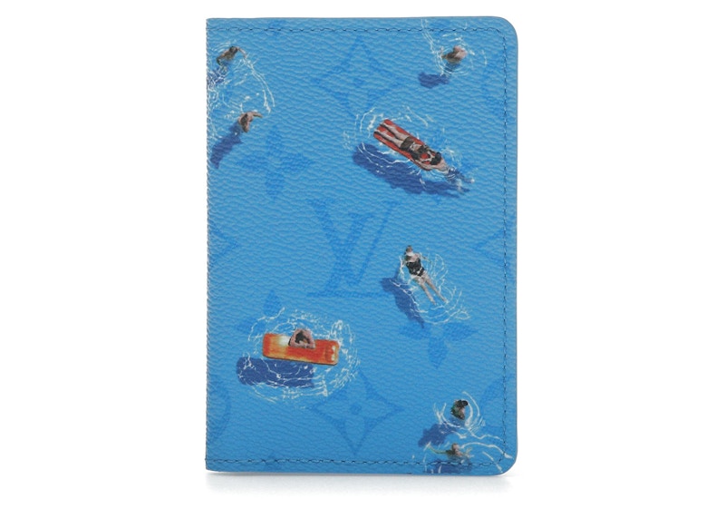 Louis Vuitton Pool Pocket Organizer Blue Lagoon