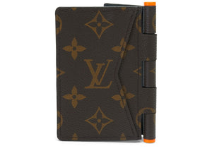 Louis Vuitton Pocket Organizer Monogram Solar Ray Orange Brown
