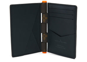 Louis Vuitton Pocket Organizer Monogram Solar Ray Orange Brown