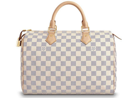 Louis Vuitton Speedy Damier Azur 30 White/Blue