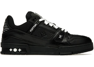 Louis Vuitton Trainer Sneaker Embossed Monogram - Black