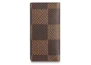 Louis Vuitton x Nigo Brazza Wallet Damier Ebene Giant Brown