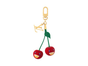Louis Vuitton x Takashi Murakami Cherry Bag Charm Gold-tone Metal