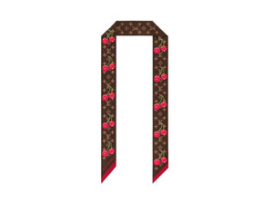 Louis Vuitton x Takashi Murakami Monogram Cherry Bandeau Brown