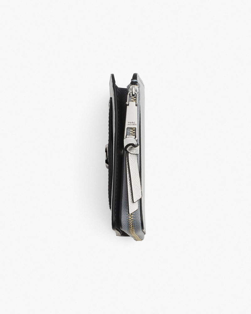 Marc Jacobs Marc Jacobs The Utility Snapshot Slim Bifold Wallet Wolf Grey Multi Wolf Grey Multi