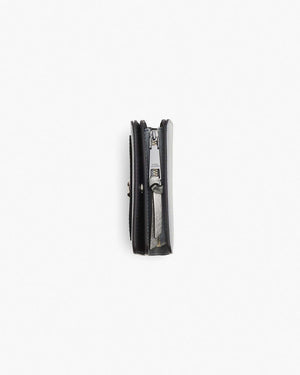 Marc Jacobs Marc Jacobs The Utility Snapshot Mini Compact Wallet Wolf Grey Multi Wolf Grey Multi