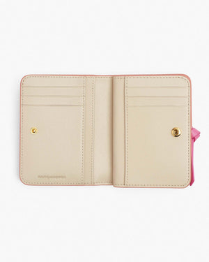 Marc Jacobs Marc Jacobs The Utility Snapshot Mini Compact Wallet Rose Multi Rose Multi