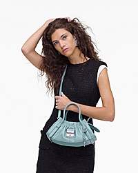 Marc Jacobs Marc Jacobs The Cristina Small Satchel Sky Blue Sky Blue