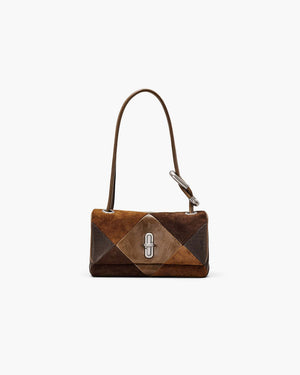 Marc Jacobs Marc Jacobs The Suede Patchwork Mini Dual Shoulder Bag Brown Multi Brown Multi