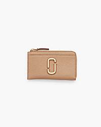 Marc Jacobs Marc Jacobs The Pebble J Marc Top Zip Multi Wallet Camel Camel