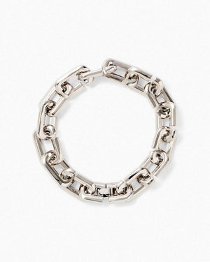 Marc Jacobs Marc Jacobs The J Marc Chain Link Bracelet Silver Silver