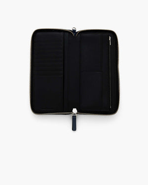 Marc Jacobs Marc Jacobs The Leather Continental Wallet Blue Sea Blue Sea