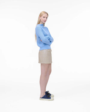 Marc Jacobs Marc Jacobs The Puffy Daisy Denim Sneaker Mule Medium Wash Indigo Medium Wash Indigo
