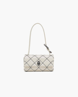 Marc Jacobs Marc Jacobs The Bi-Color Quilted Mini Dual Shoulder Bag White/Black White/black