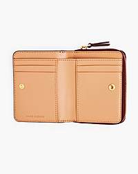 Marc Jacobs Marc Jacobs The Leather Mini Compact Wallet Cherry Cherry