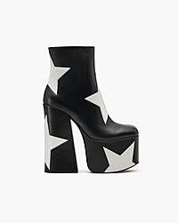 Marc Jacobs Marc Jacobs The Star Patchwork Kiki Platform Boot Black Black