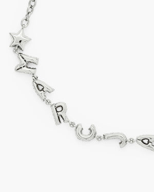 Marc Jacobs Marc Jacobs Balloon Necklace Light Antique Silver Light Antique Silver