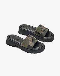 Marc Jacobs Marc Jacobs The Camo Jacquard Lug Sole Slide Camo Multi Camo Multi