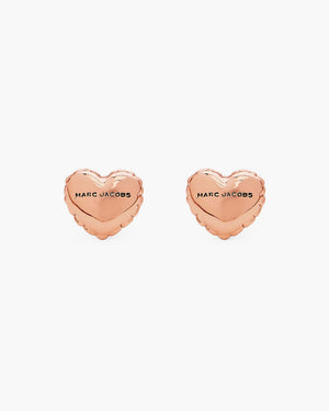 Marc Jacobs Marc Jacobs Balloon Heart Earrings Antique Rose Gold Antique Rose Gold